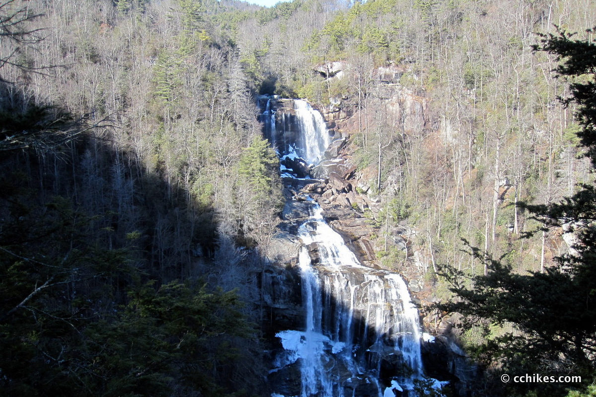 Whitewater Falls from the overlook