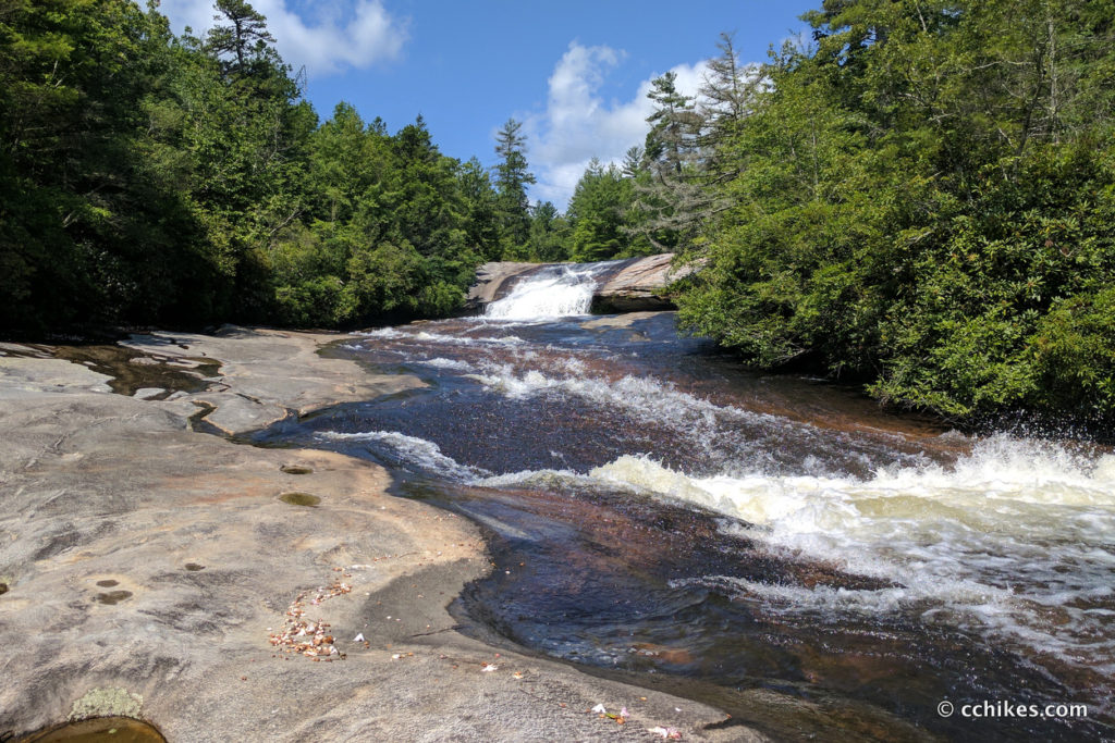 Visit Bridal Veil Falls in DuPont State Forest, North Caolina