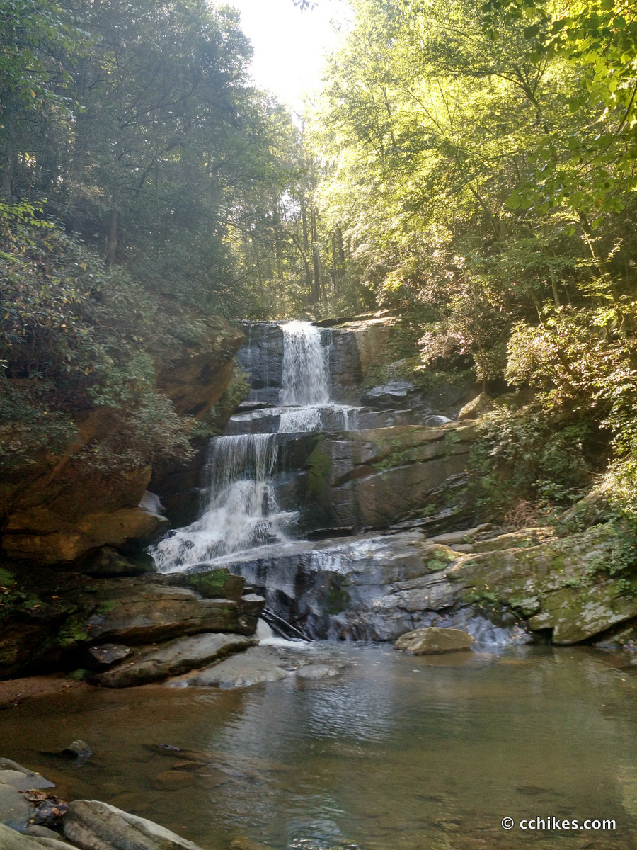 Visit Little Bradley Falls in Saluda, North Carolina