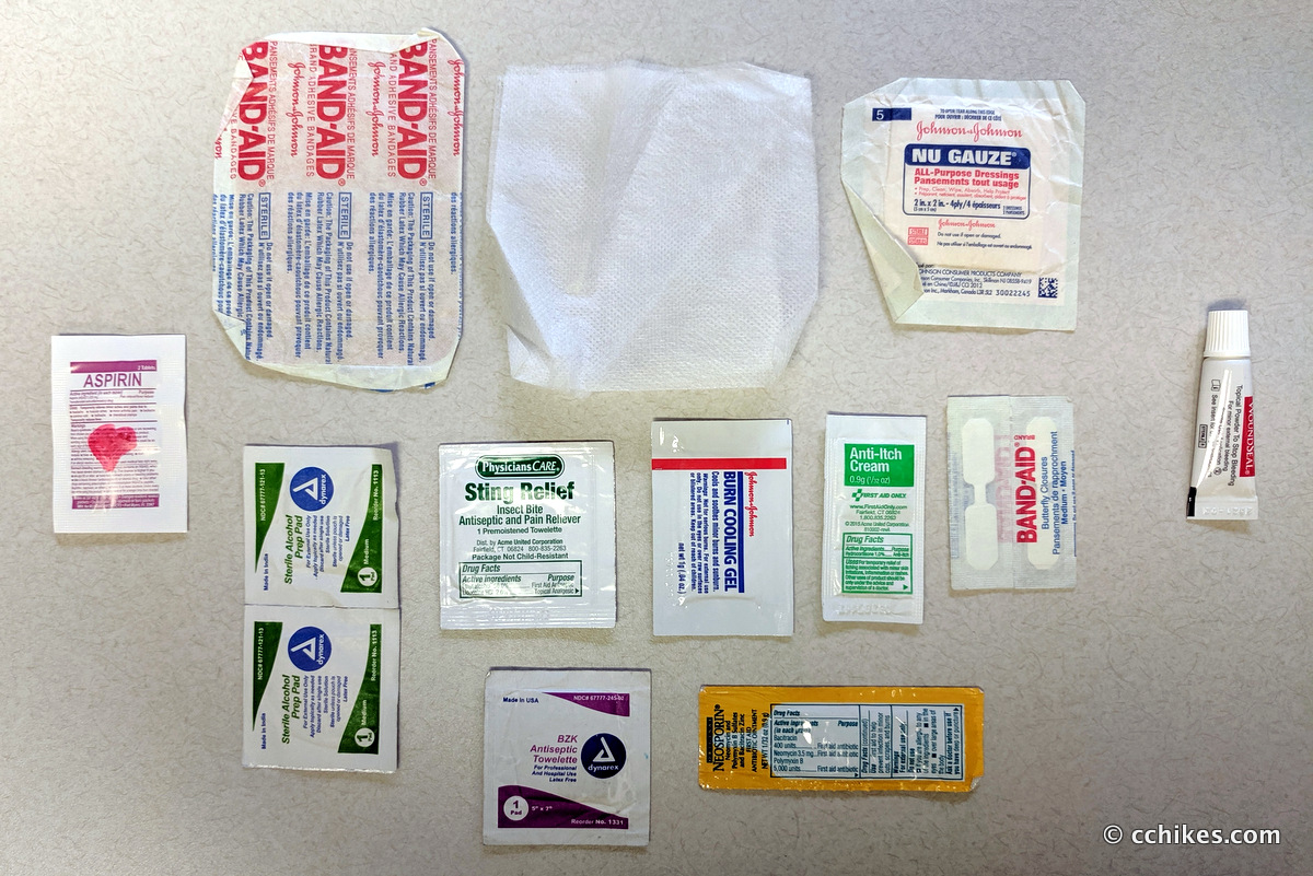 first aid items